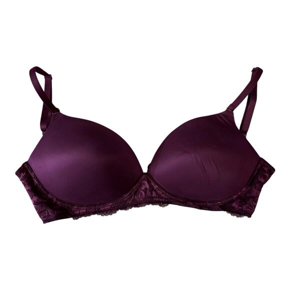 Victoria's Secret Other - Victoria's Secret Body by Victoria wireless nursing bra deep purple,Size 36DDD